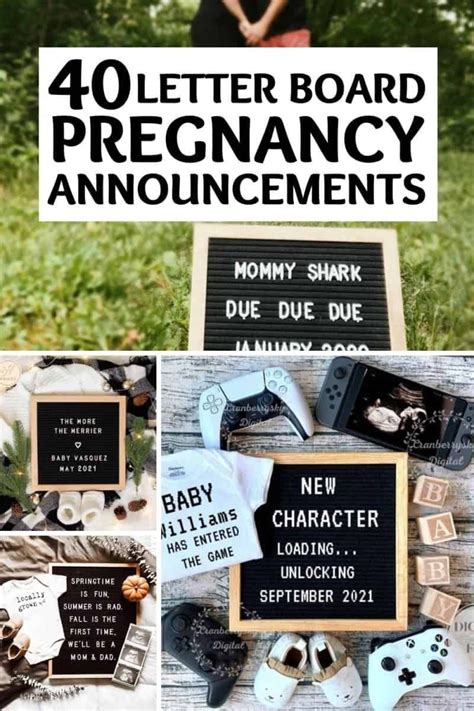 40 Letter Board Pregnancy Announcement Ideas Artofit