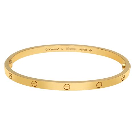 Cartier Love Bracelet Small Model In 18k Gray And Sons Jewelers