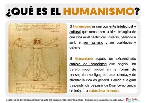 Qué es el Humanismo Definición de Humanismo
