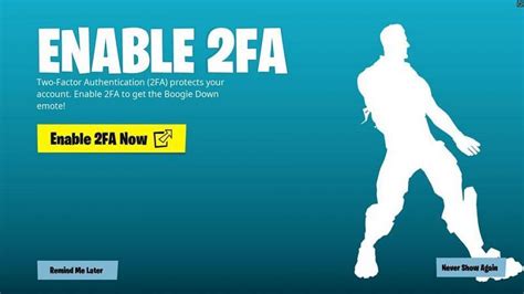 Fortnite 2fa Enable Two Factor Authentication Guide