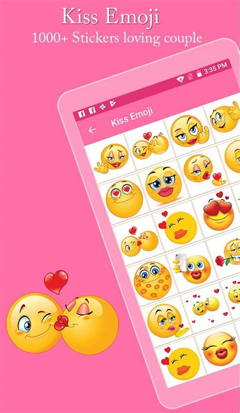 Kiss Emoji Couple Kiss Stickers Apk For Android Download