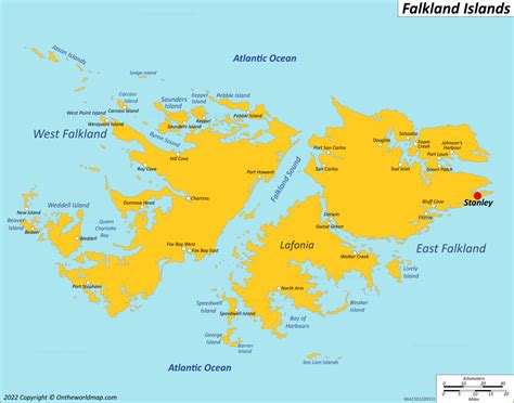 Falkland Islands Map Detailed Maps Of Falkland Islands Falklands