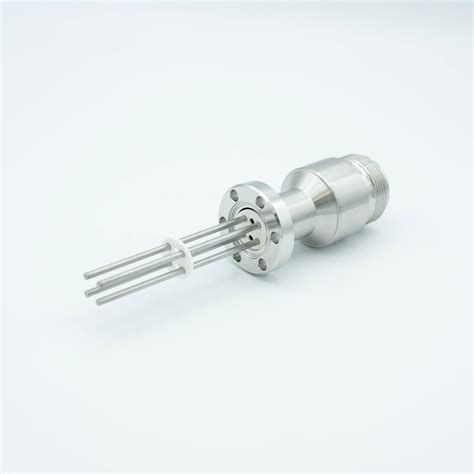 Ms High Current Series Multipin Feedthrough 4 Pins 700 Volts 28 Amps Per Pin 0 094 Moly