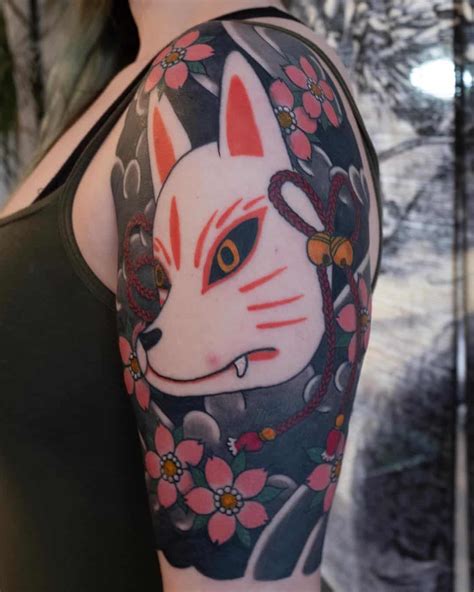 Kitsune Mask Tattoos Origins Meanings Myths Artists