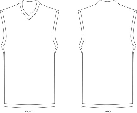 Free Basketball Jersey Template Download Free Clip Art Regarding Blank