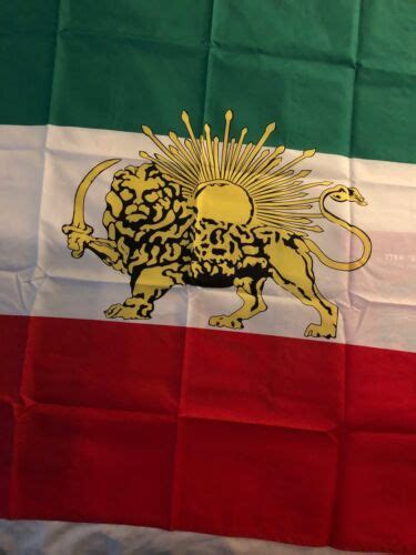 3x5 Old Iran Flag Persia Flags Persian Banner F541 For Sale Online Ebay
