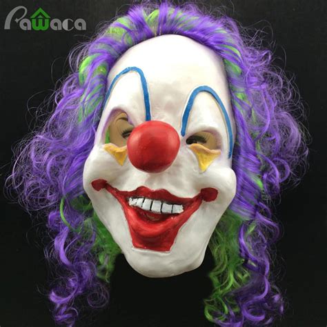 Buy Full Face Party Masquerade Costume Masks Latex Funny Clown Mask Payday