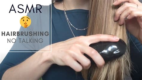 Asmr Hair Brushing No Talking Youtube