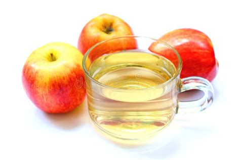 Apple Juice In Cup Stock Photo Image Of Menu Nature 67132546