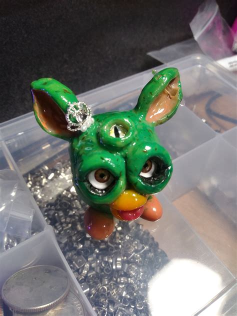 Mini Baby Mutant Cursed Furby With Crown And Crystal Etsy