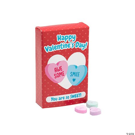 Valentine Candy Favor Boxes 24 Pc Oriental Trading
