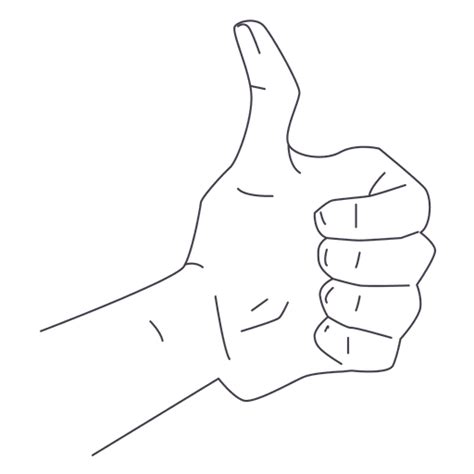 Thumbs Up Hand Transparent Png Svg Vector File Images