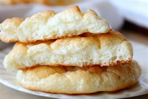 Cloud bread is soft and pillowy light. Pillowy Light Cloud Bread | Recipe | Recipes, Cloud bread, Food