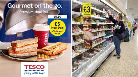 Tesco Launches New Premium £5 Meal Deal Option