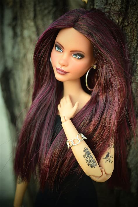 Ooak Barbie Repaint Custom Doll Etsy