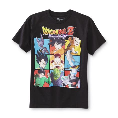 Dragon Ball Z Boys Graphic T Shirt Resurrection F