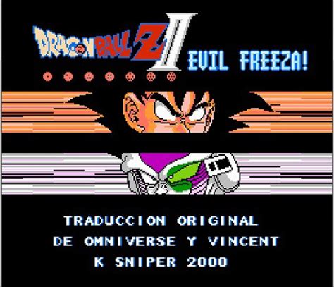 Bienvenidos a esta nuevo post carnales, el día de hoy vengo a traerles una hermosa recopilación de los mejores juegos de dragon ball para android, algunos 2d. Los juegos de Dragon Ball en los 8 Bits: Dragon Ball Z: Gekishin Freeza - Retroland