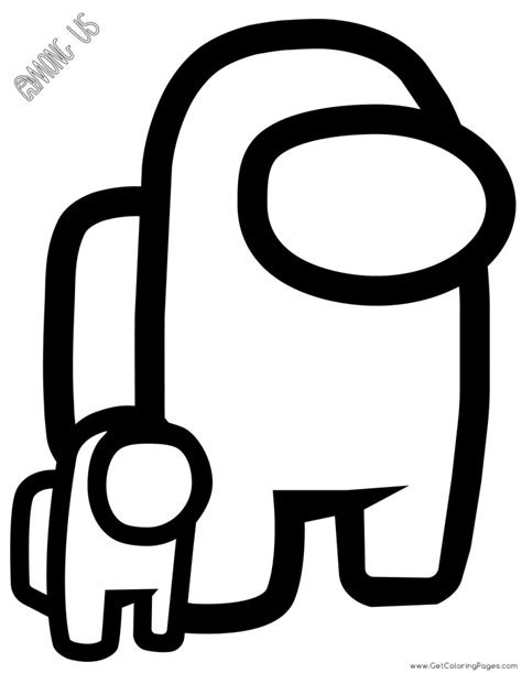 Dibujos de among us para colorear | Descarga GRATIS niños y adultos