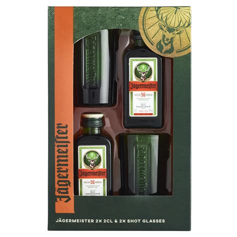 Jagermeister T Set 4cl Spirits And Pre Mixed Iceland Foods
