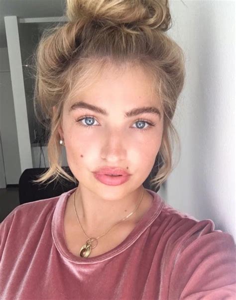 Hier könnt ihr die schönen bilder auch sehen! Sarina nowak | Hair beauty, Beautiful blonde, Beauty face