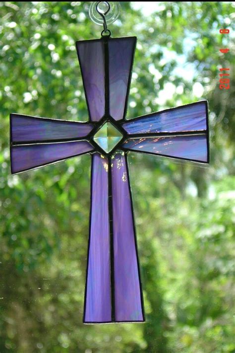 Pin By Teena Phillimeano On Easter Stain Glass Cross Stained Glass Angel Stained Glass