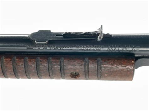 Lot Winchester Model 62a 22 Sllr Pump Action Rifle
