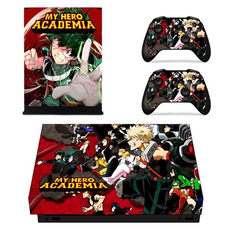 My Hero Academia Decal Skin For Xbox One X Console