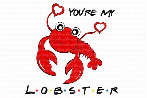 Youre My Lobstersvgclipart Lobster Drawing Lobster Art Lobster