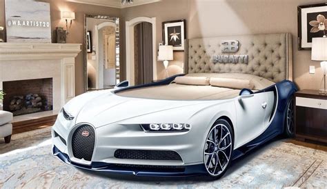 Bugatti Chiron Luxury Bed Conversion Is All Digital And Beyond Opulent