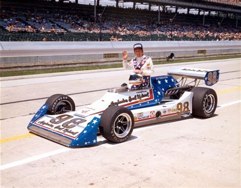 gary bettenhausen agajanian evel knievel special 1977 indy cars indy car racing old race cars