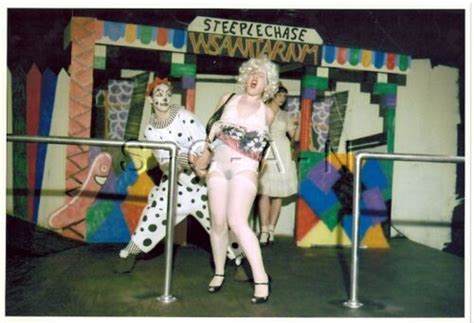 Org Amateur Semi Nude Large X Photo Clown Funhouse Skirt
