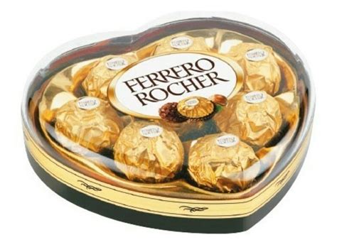Ferrero Rocher Corazon Estuche 8pz Chocolate Envio Gratis Mercado Libre