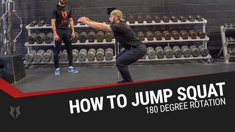 How To Jump Squat 180 Degree Rotation Youtube