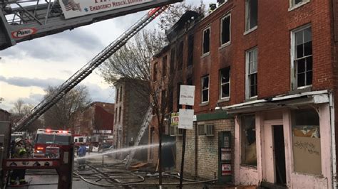 2 Alarm Fire Breaks Out In South Baltimore Wbff