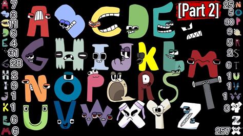 Alphabet Lore A Z Let S Count The Letters Part 2 Youtube