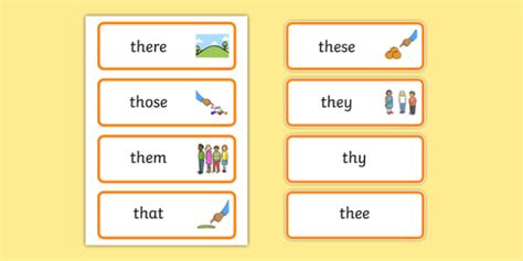Free Th Words Sound Cards Primary Resources