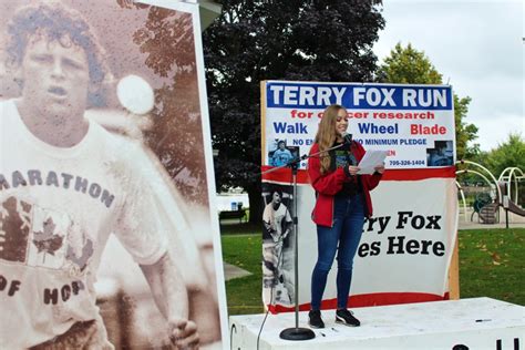 Letter Terry Fox Run Organizers Thankful For Community Support