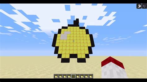 Minecraft Mini Builds 1 Golden Apple Pixel Art Youtube