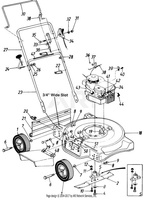 Mtd Mtd Mdl 110 050r206 Parts Diagram For Parts