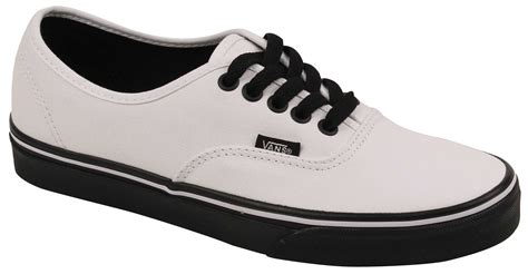 Vans Authentic Womens Shoe Black Sole True White