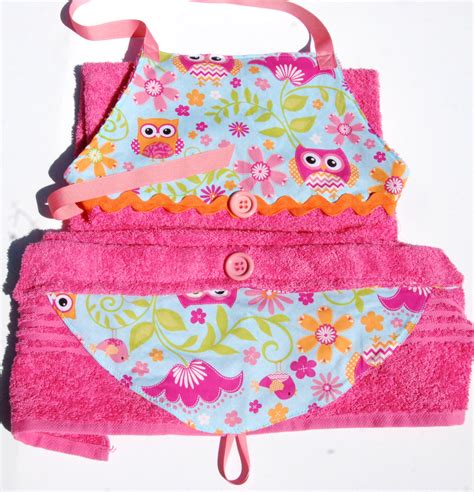 5.0 out of 5 stars. OWL Baby Bath Apron Baby hooded towel baby shower gift