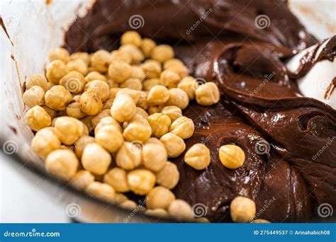 Chocolate Hazelnut Fudge Stock Image Image Of Cooking