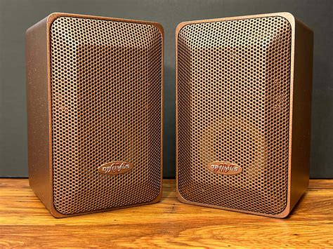 Vintage Radio Shack Optimus Pro7AV Speakers 1994 1998 Aged Reverb