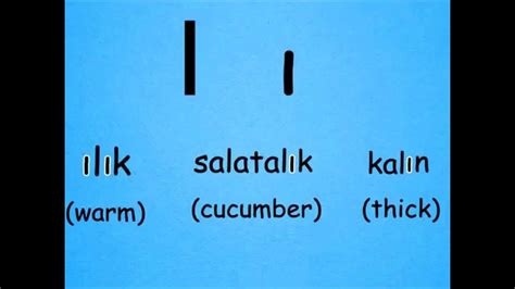 The Turkish Alphabet Türk Alfabesi Youtube