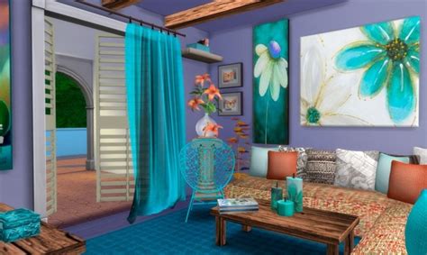 Ibiza Living Mediterranean Style At Pqsims4 Sims 4 Updates