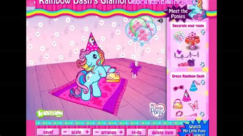 My Little Pony Rainbow Dashs Glamorous Tea Party Game