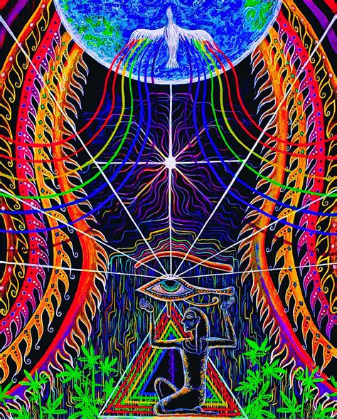 Pin By Blated On Sacred Geo Psychedelic Art Abstract Visual Art