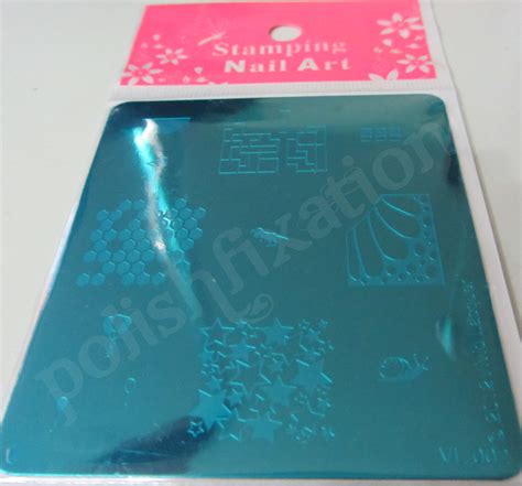 Polish Fixation Vivid Lacquer Stamping Plate