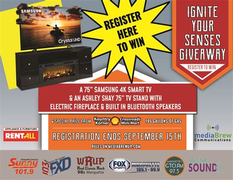 Ignite Your Senses Giveaway | mediaBrew Communications