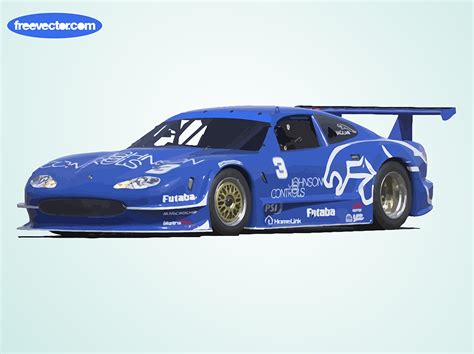 Ready for driverless electric racing competition? Blue Jaguar Race Car